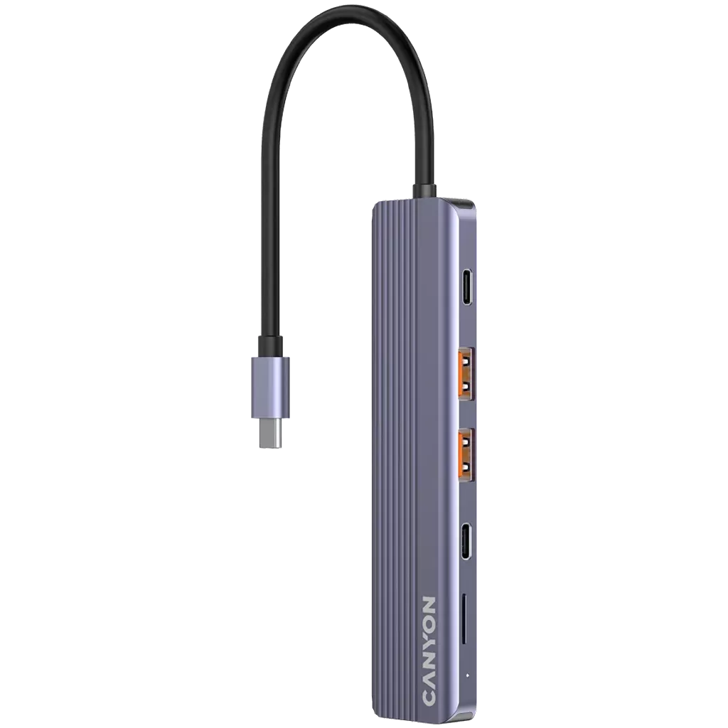 6 portový USB-C HUB DS-17 - Photo 2