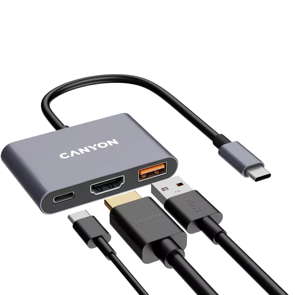 3-Port USB-C Hub DS-4 - Photo 5