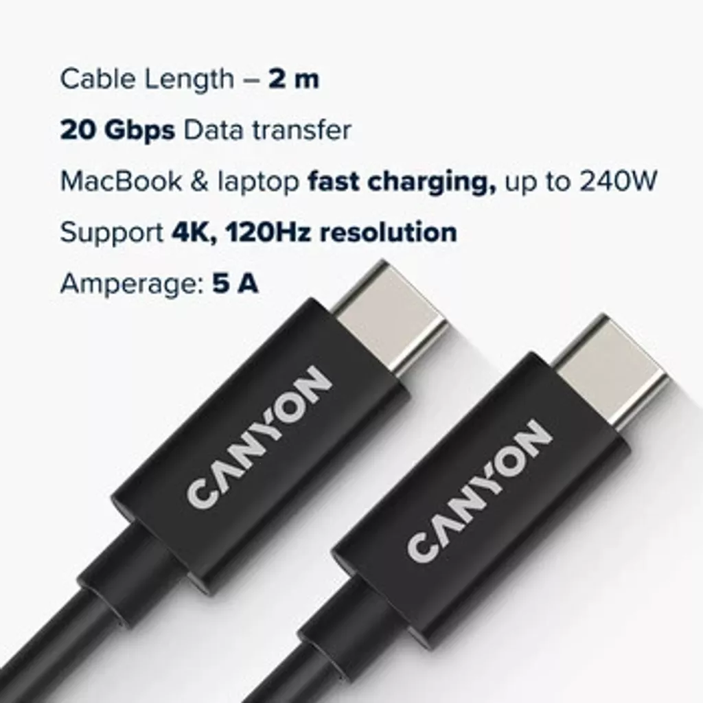 USB 4.0 πλήρως εξοπλισμένο καλώδιο UC-42 - Photo 2
