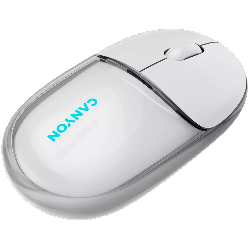Input Devices - Mouse CANYON OnClick 24 (Wireless 2.4GHz 1200dpi), White - Photo 6