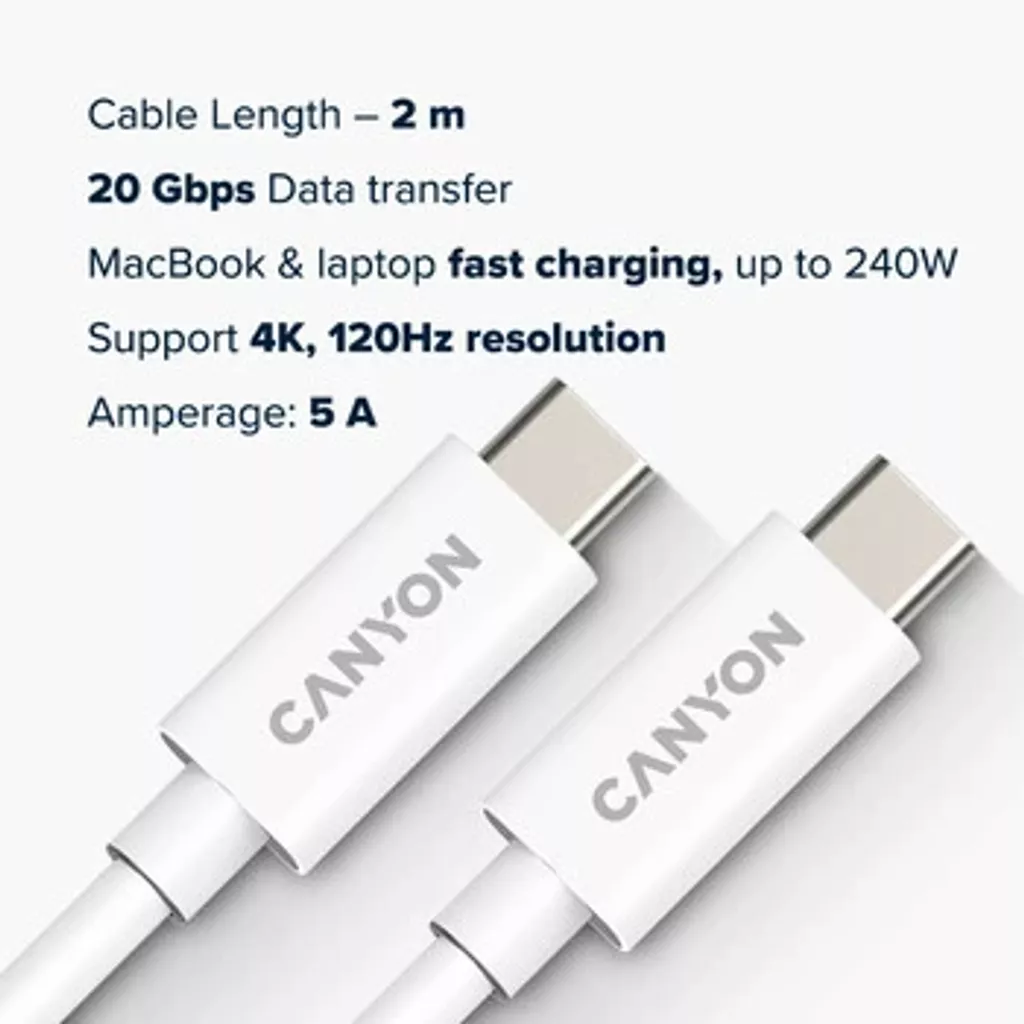 USB 4.0 πλήρως εξοπλισμένο καλώδιο UC-42 - Photo 3