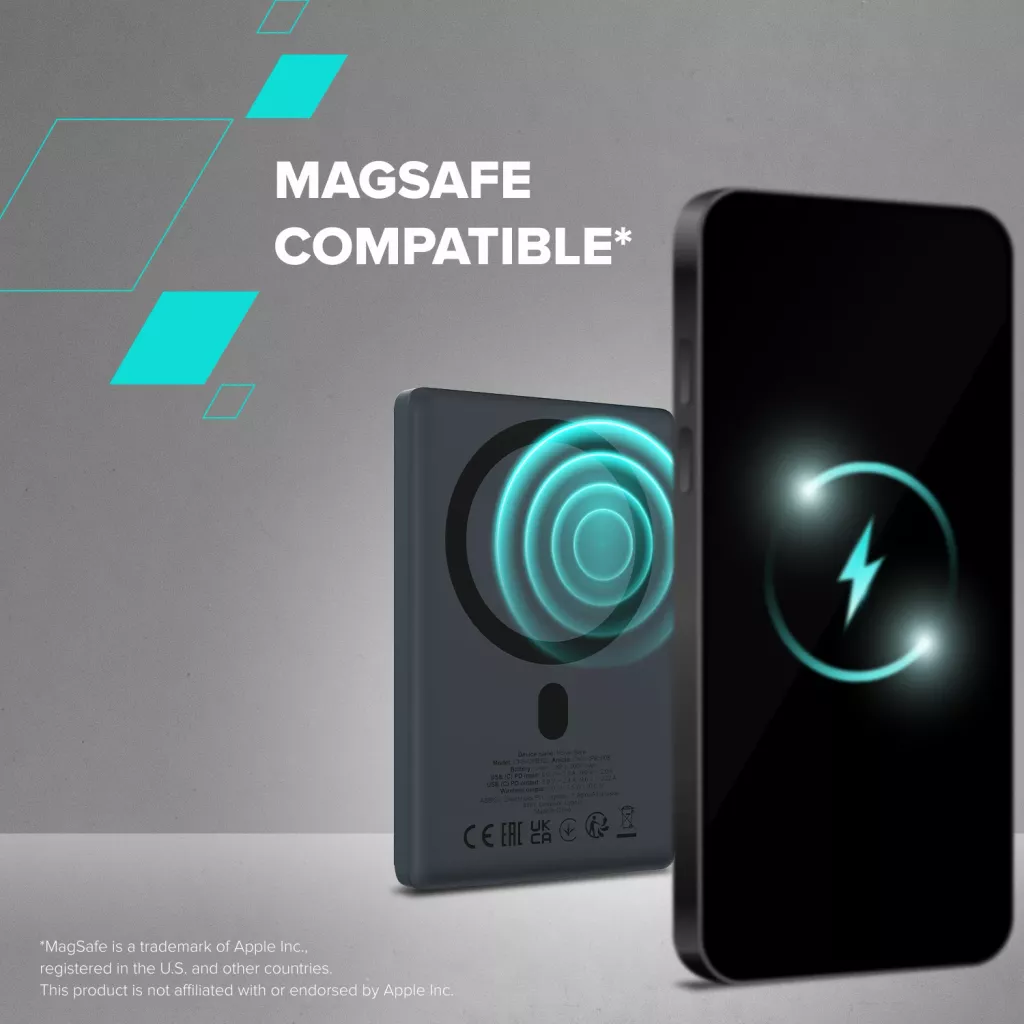 Batería externa inalámbrica magnética OnPower 500 - Photo 9