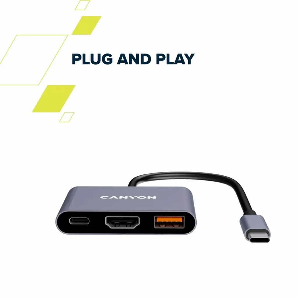 3-Port USB-C Hub DS-4 - Photo 12