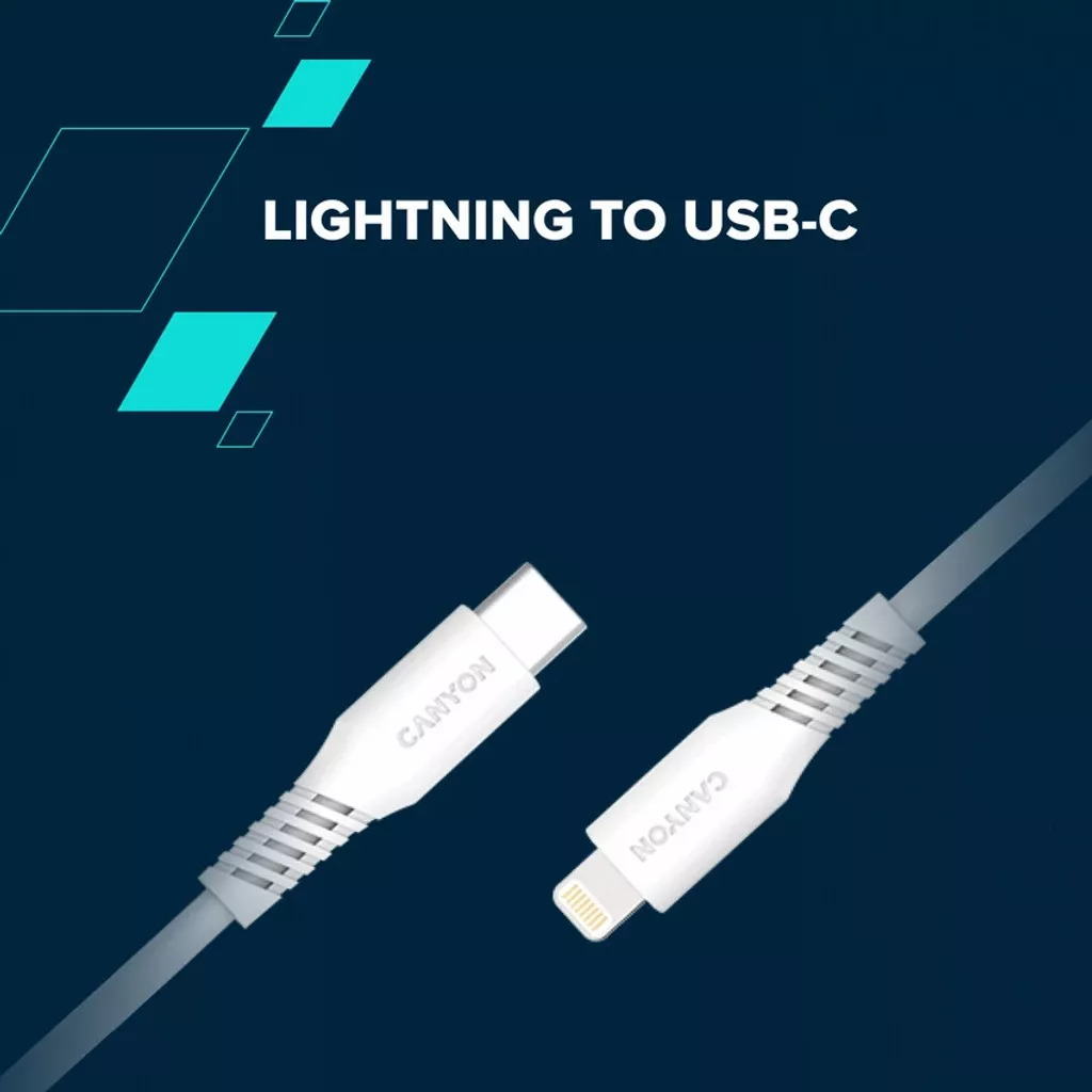 USB-C-zu-Lightning-Kabel (Power-Delivery-Unterstützung, 1,2 m) - Photo 2