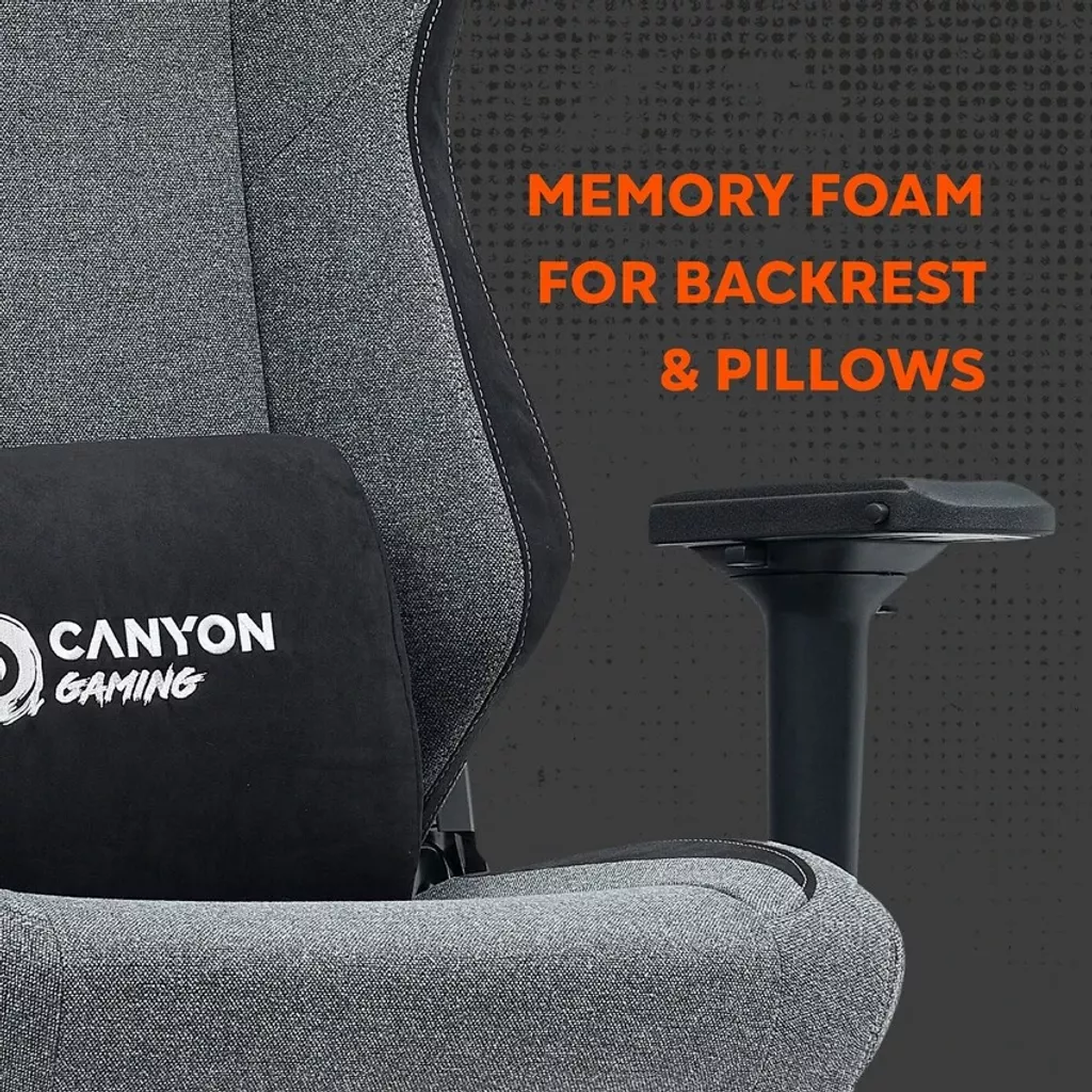 Fabric XL-Size Gaming Chair Boulder XLCH01 - Photo 14