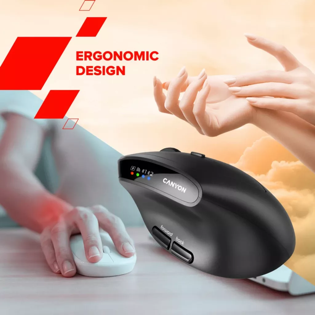 Vertical Wireless Mouse MW-25 - Photo 8