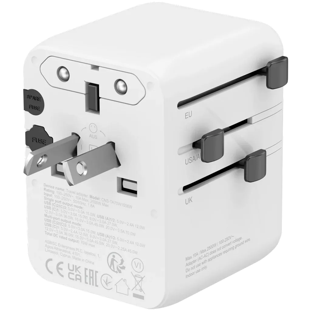 Universal Travel Adapter OnTour 70 - Photo 4