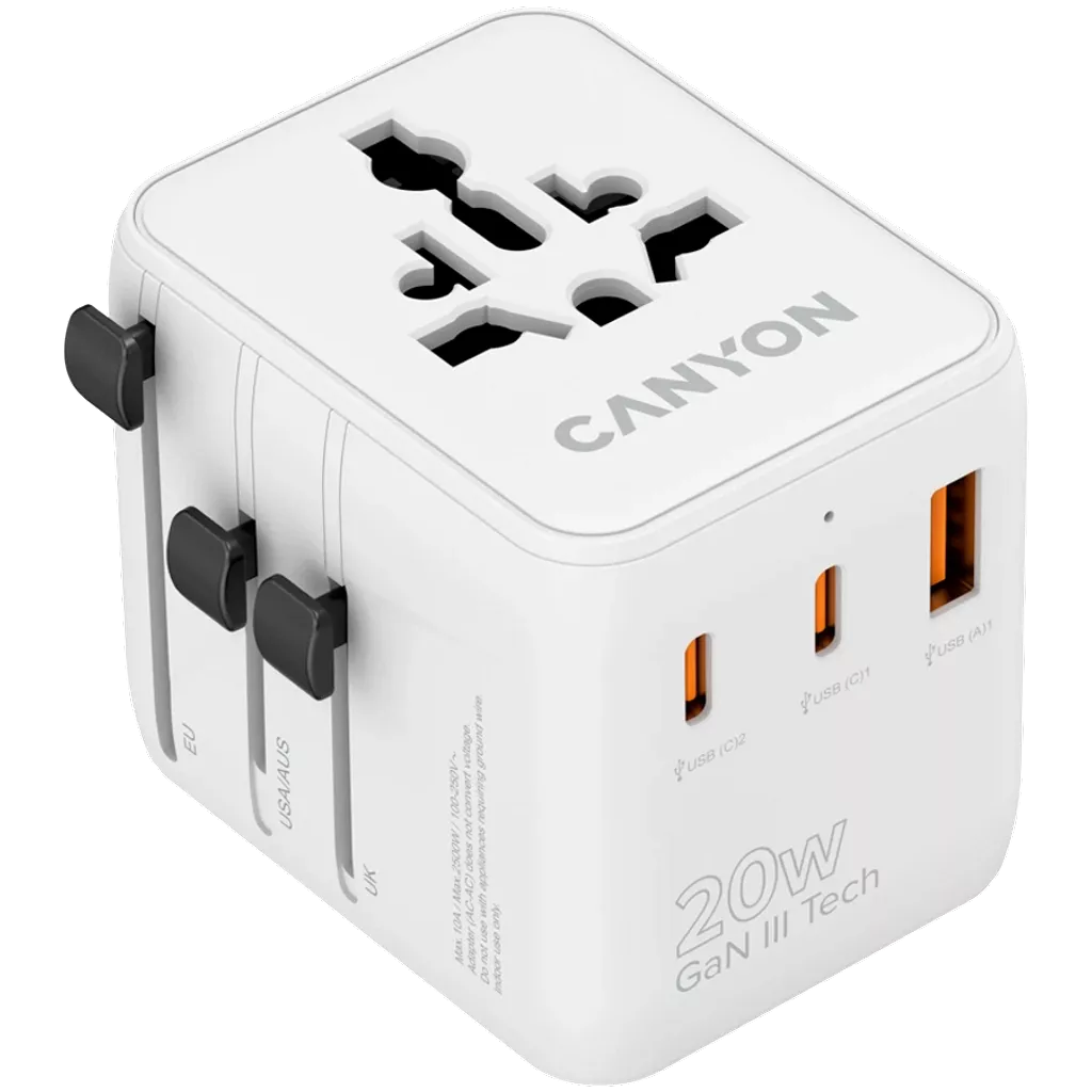 Universal Travel Adapter OnTour 20