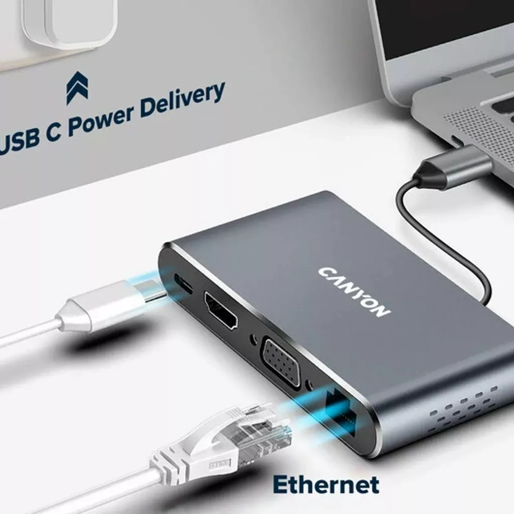 13 Θύρα USB-C Hub DS-12 - Photo 4