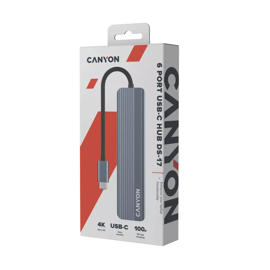 6 Ports USB-C HUB DS-17 - Photo 7