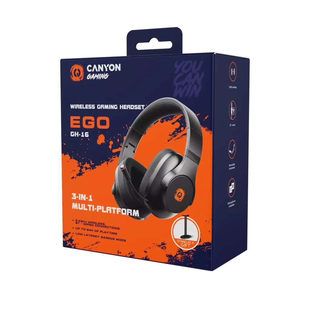 Wireless Gaming Headset Ego GH-16 - Photo 7