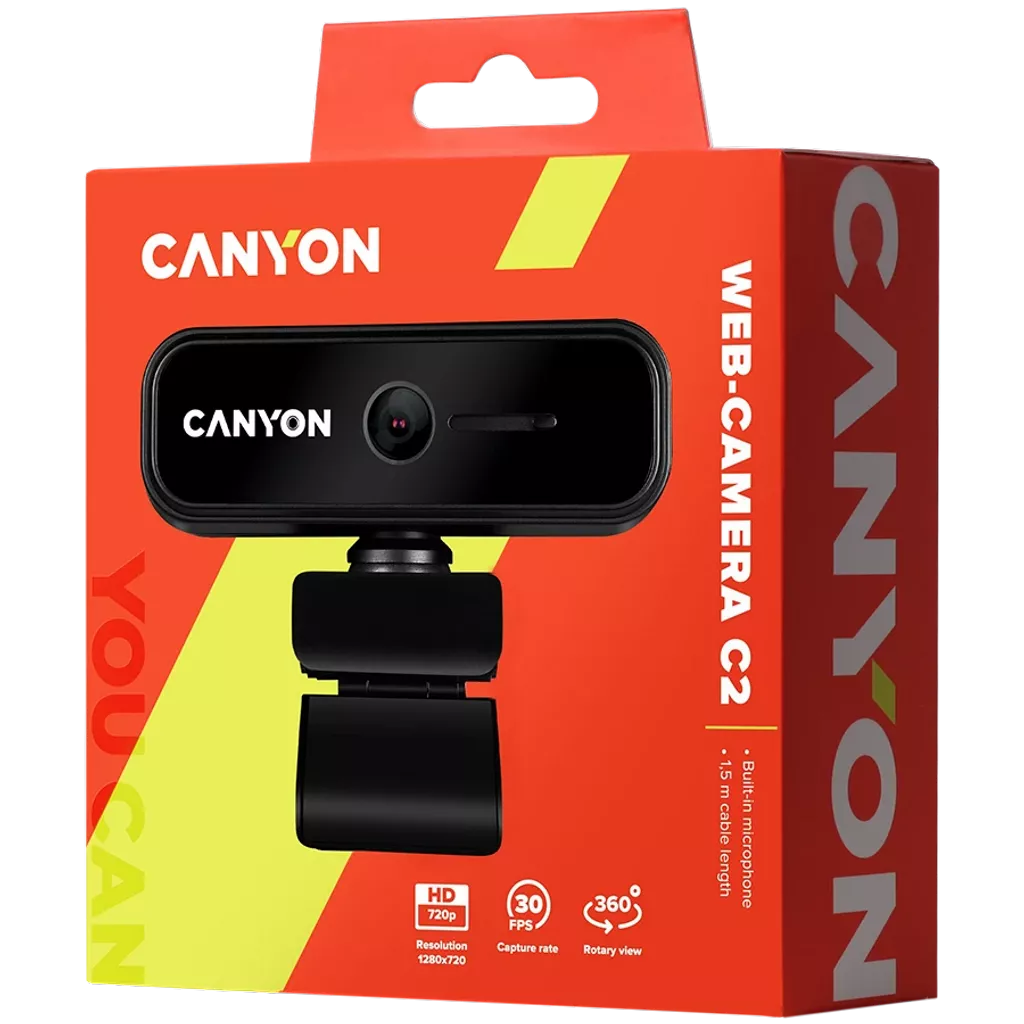 HD 720p Webcam C2 - Photo 3