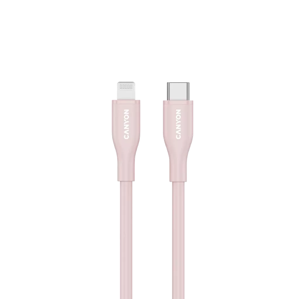 Кабель USB-C на Lightning (силіконовий, USB 2.0, 1 м) - Photo 2