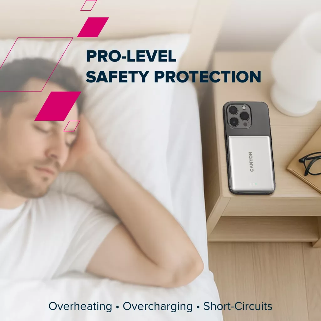 Batería externa inalámbrica magnética OnPower 500 - Photo 13