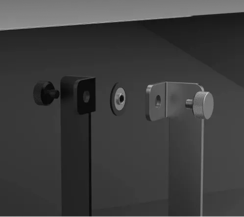 Anodiserad sandblästad äkta aluminium