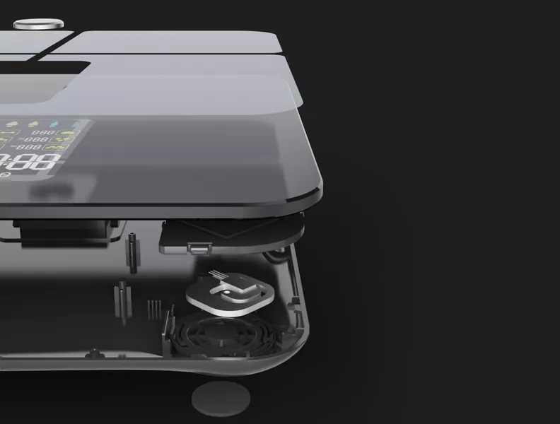 Łatwość czyszczenia: hartowane szkło ITO