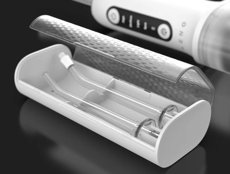 Estuche de viaje para 2 boquillas incluido