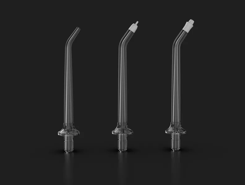 Boquillas para todos los usos incluidas: Estándar, Ortodóncica, Periodontal