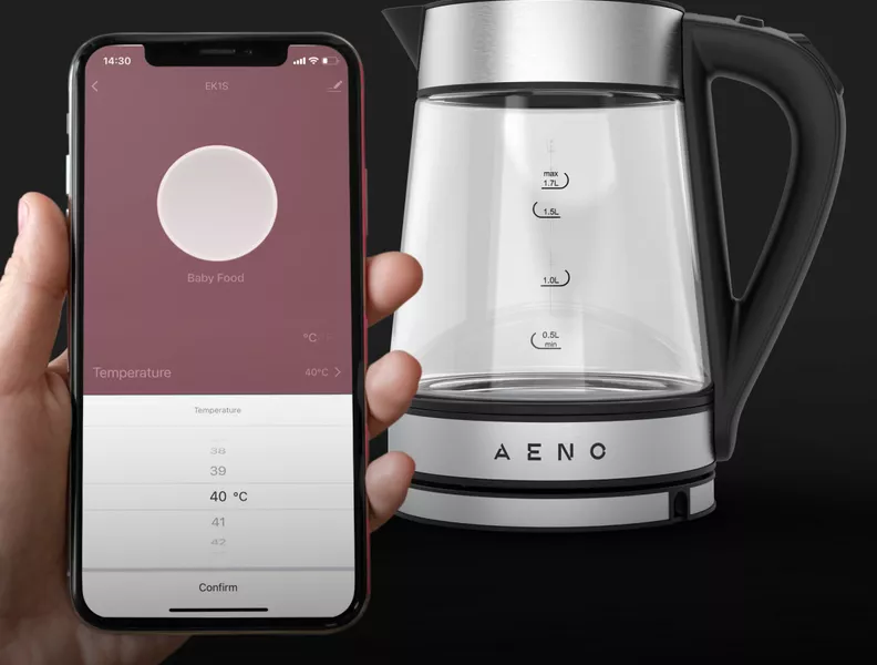 Präzise Temperatureinstellung 25-100 °C