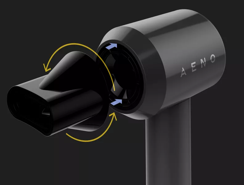 Gyorsan cserélhető 360°-os mágneses fúvókák