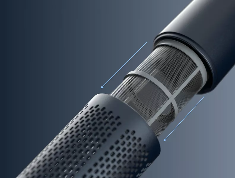 Фильтр с быстрым доступом для лёгкой очистки