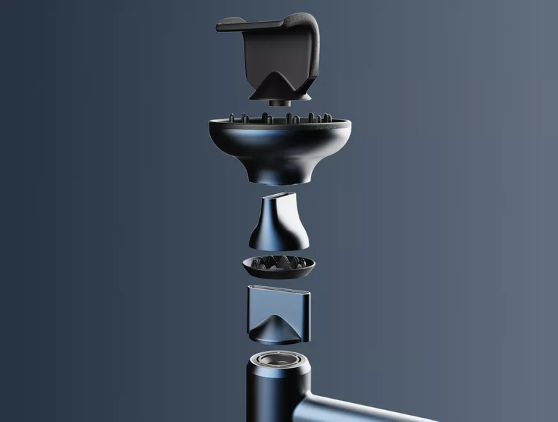 5 магнитных насадок в комплекте