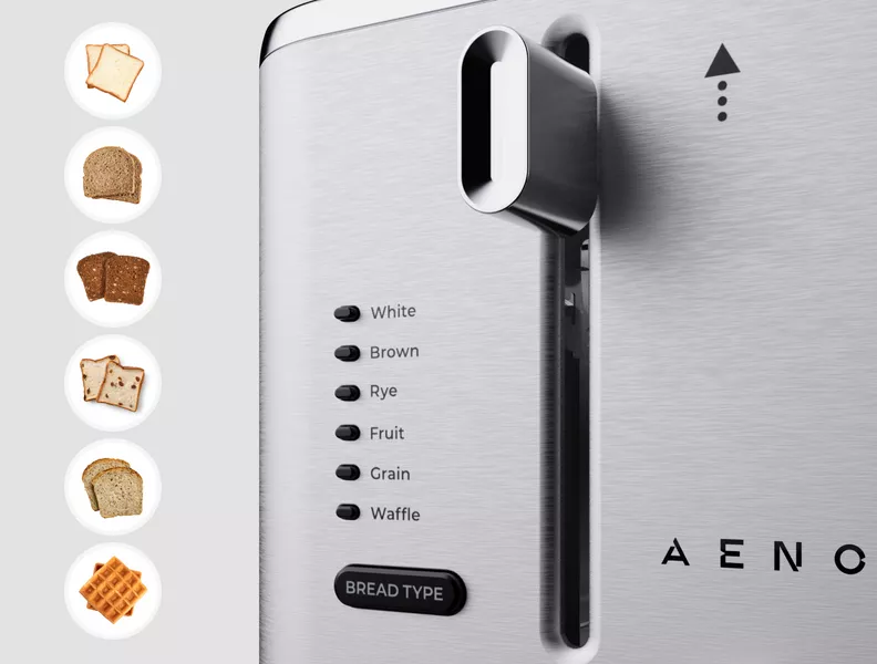 Wszechstronny: 6 ustawień dla różnych rodzajów pieczywa