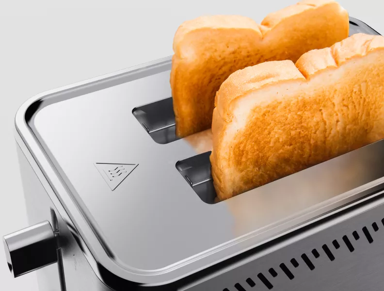 Stylish & durable: stainless steel housing