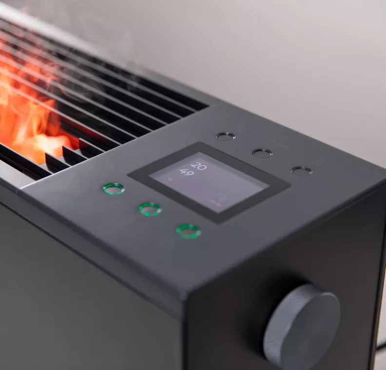 LCD дисплей и бутони за управление