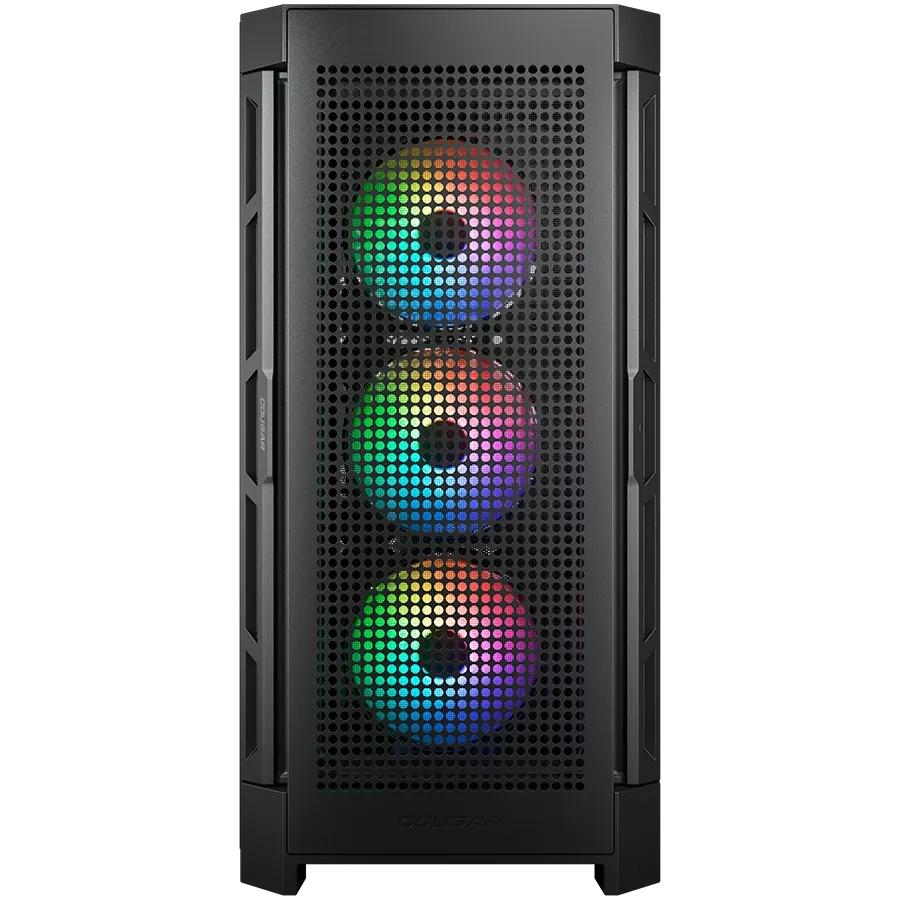 ★COUGAR PCケース Duoface RGB PRO Black Cougar | Duoface Pro RGB Black | PC Case