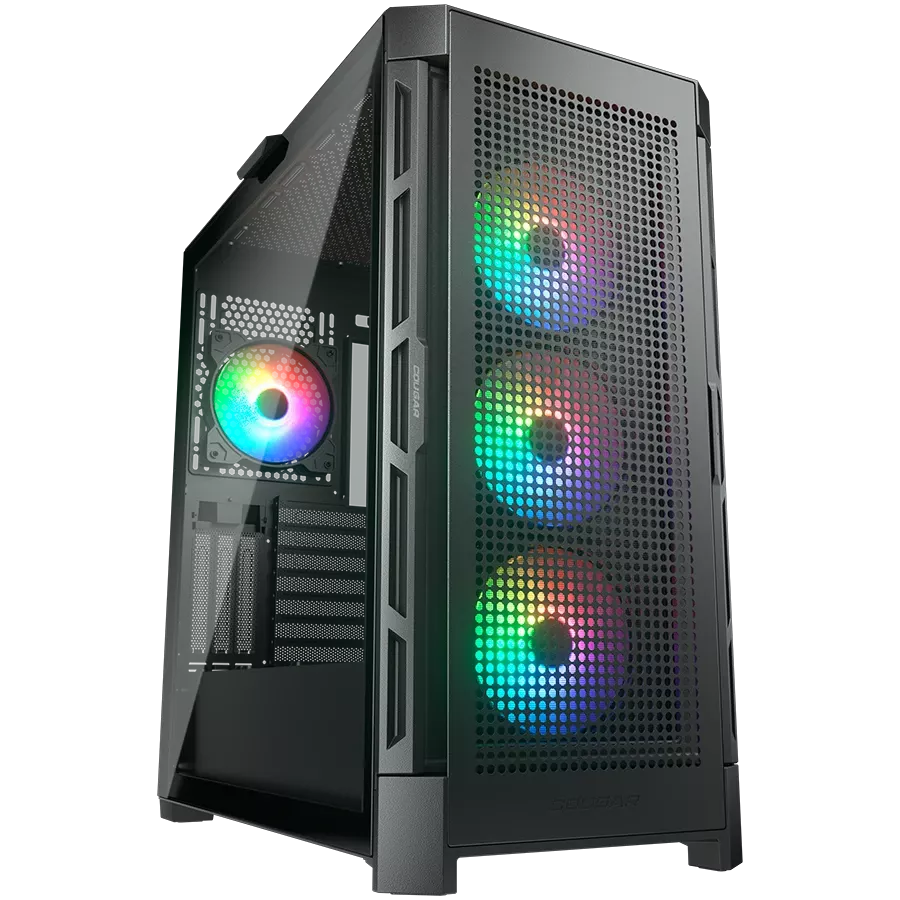 ★COUGAR PCケース Duoface RGB PRO Black Cougar | Duoface Pro RGB Black | PC Case