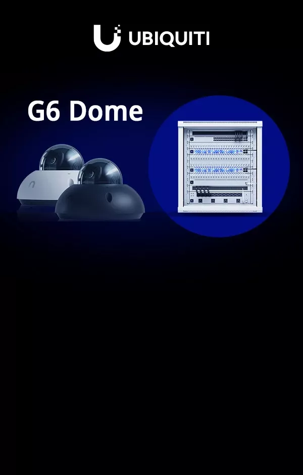 Faceți cunoștință cu G6 Dome – prima cameră de supraveghere Ubiquiti UniFi Enterprise