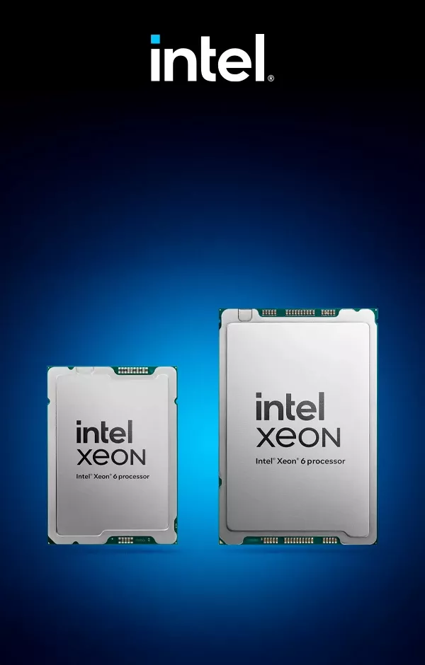 Провідні AI та мережеві рішення з процесорами Intel Xeon 6