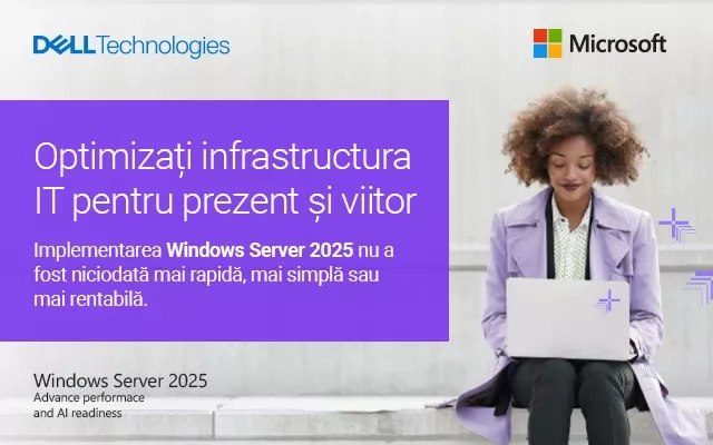 Microsoft Windows Server 2025 pe serverele Dell PowerEdge