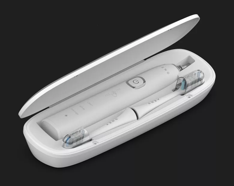 Elegant etui inbegrepen