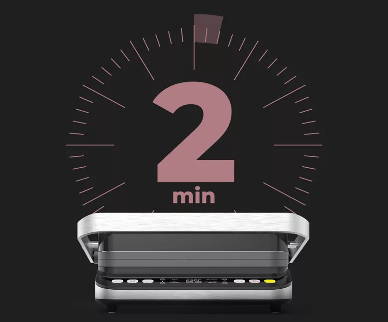 Έτοιμο για χρήση σε 2 λεπτά