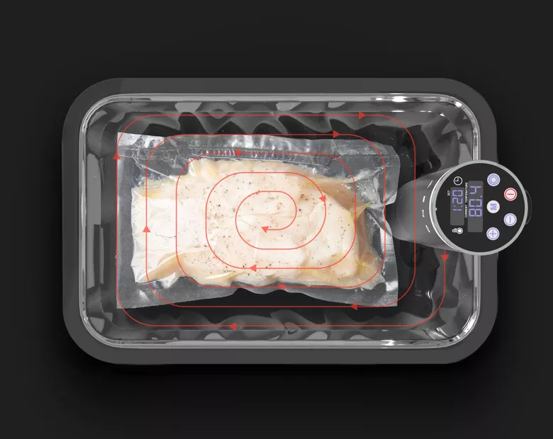 Cirkulacija vode za savršeno ravnomjerno kuhanje