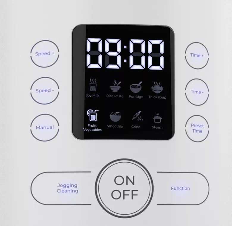 LED displej a dotykové ovládanie