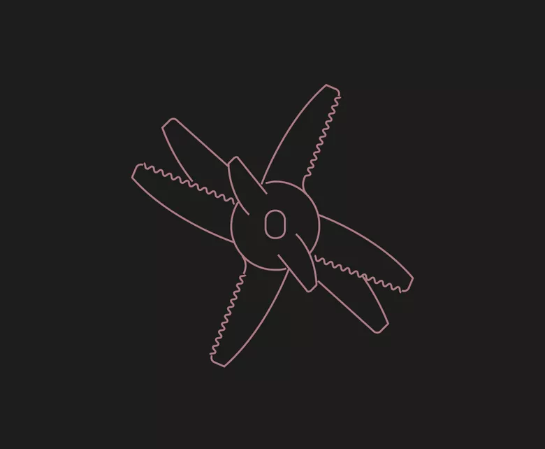 8 ножей из нержавеющей стали