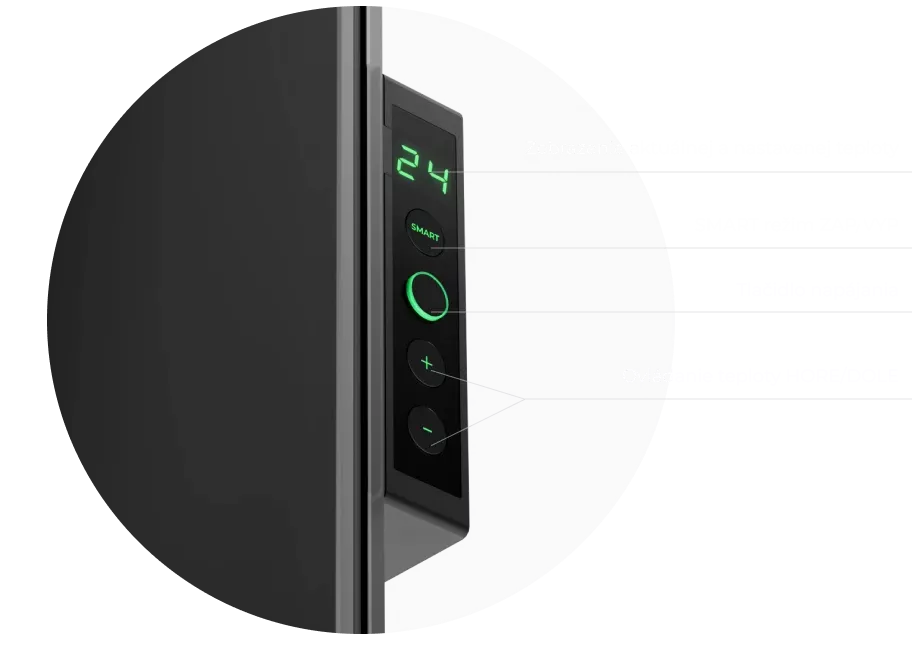 LED obrazovka. Ovládanie pomocou tlačidiel alebo aplikácie AENO