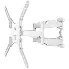 ONKRON Monitor desk mount for 37” – 70 Inch LCD LED OLED Screens, White