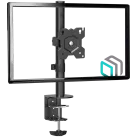 ONKRON Monitor Desk Mount for 13 to 34-Inch LCD LED OLED Screens up to 8 kg, Black