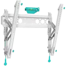 ONKRON Tilting TV Wall Mount for 35 to 65-inch Flat Panel TVs Digital Panels 60 kg TM5 White