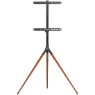 ONKRON Tripod Easel TV Stand for 32” – 65 Inch LED LCD OLED Screens up to 35 kg, Black