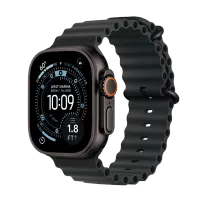 Apple Watch Ultra 3,  Черный Ocean Band, 49мм, Чёрный