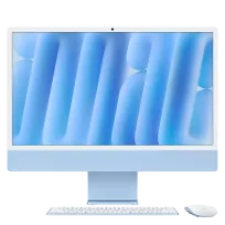 iMac 24" M4, 10C CPU 10C GPU, 16ГБ 256ГБ Твердотільний накопичувач, Синій