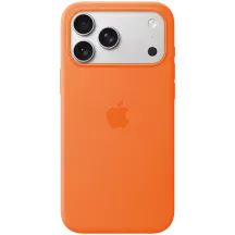 Apple Case Silicone Case with MagSafe Orange for iPhone 17 Pro Max