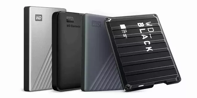 Портативні накопичувачі Western Digital