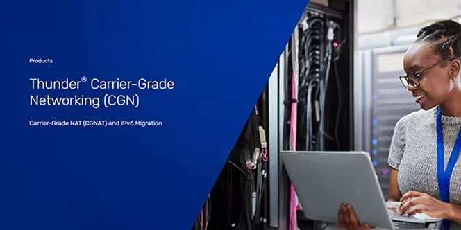 Рішення CGNAT для IPv4 та переходу до IPv6 High-performance