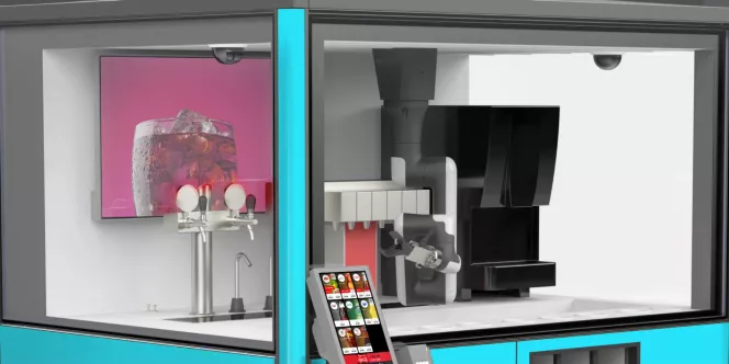 24/7 advertising monitor and your customized touch menu